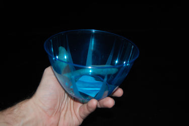 24oz Neon Blacklight Reactive Glow Party Snack Dip Bowls